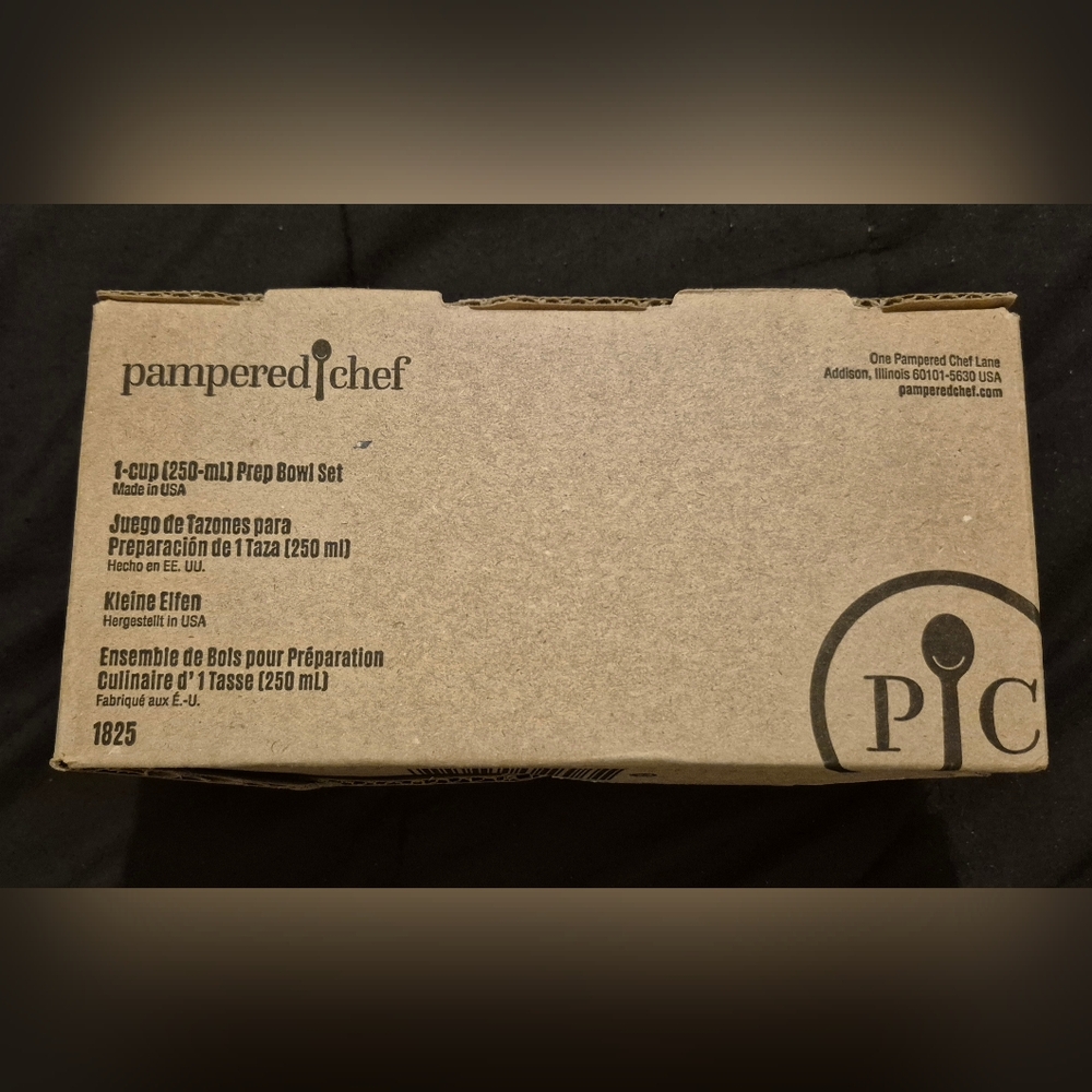 Pampered Chef Prep Bowls NWT